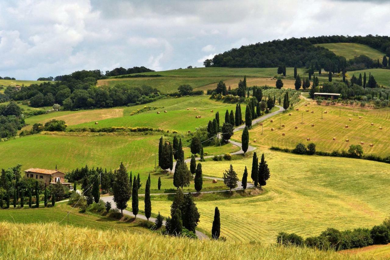 La Casa Nel Borgo Villa Monticchiello Buitenkant foto