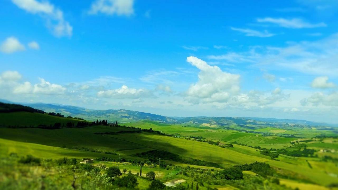 La Casa Nel Borgo Villa Monticchiello Buitenkant foto